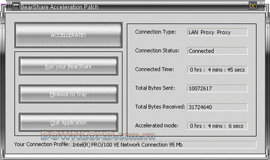 BearShare Acceleration Patch