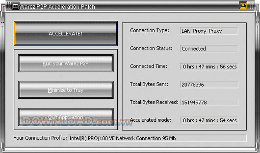 Warez P2P Acceleration Patch