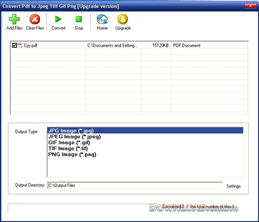 Convert Pdf to Jpeg Tiff Gif Png