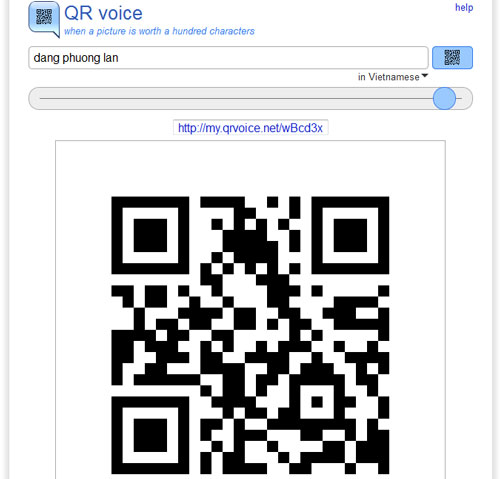 QR Voice