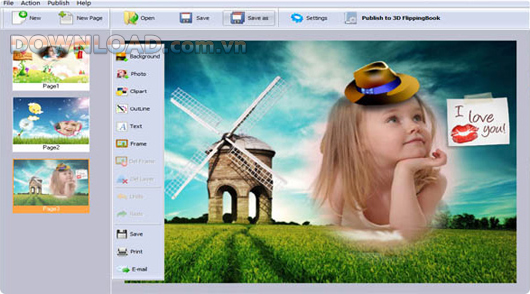 3D PageFlip for Album