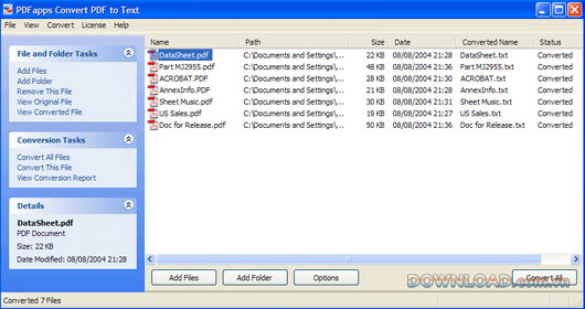  PDFapps Convert PDF to Text