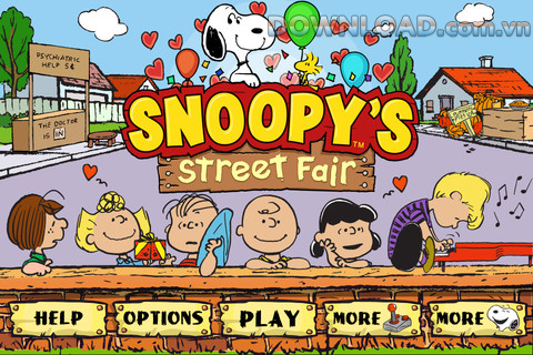 Snoopy’s Street Fair for iOS