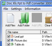 Doc Xls Ppt to Pdf Converter 3000