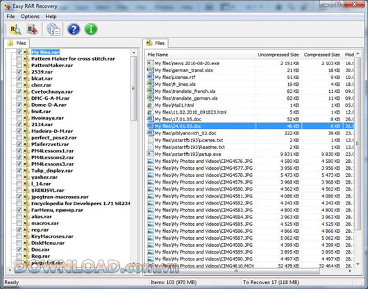 Easy RAR Recovery