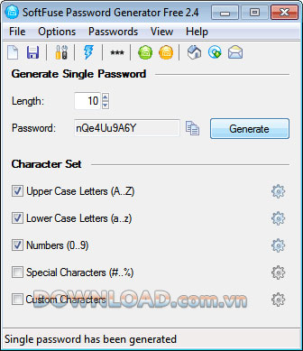 SoftFuse Password Generator Free