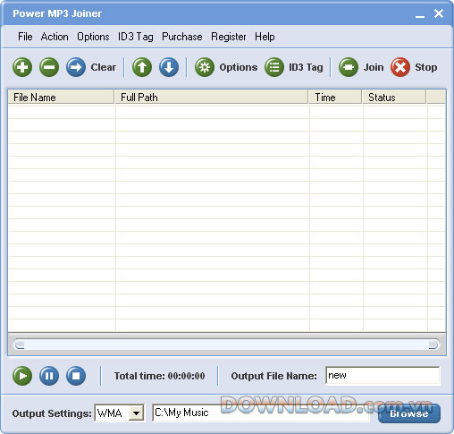 Power MP3 Joiner