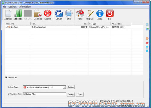 PowerPoint to Pdf Converter 3000