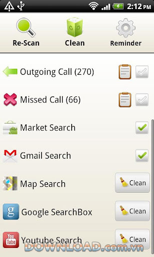 Easy History Cleaner For Android
