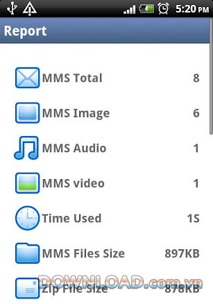 One-Click Export MMS For Android