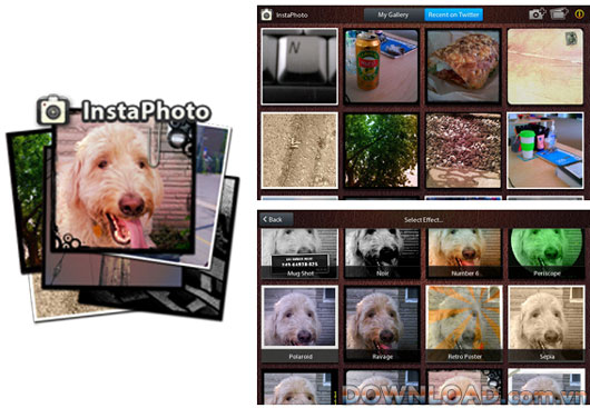 InstaPhoto For BlackBerry