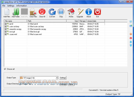 Jpeg Bmp Gif to Tiff Converter 3000