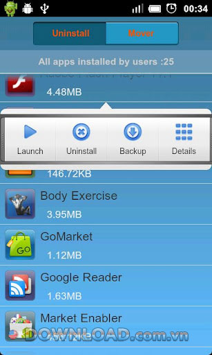 MT App To SD For Android