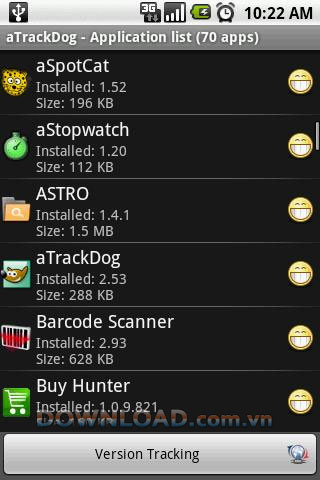 aTrackDog for Android