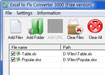 Excel to Flv Converter 3000