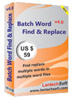 Batch Word Find & Replace