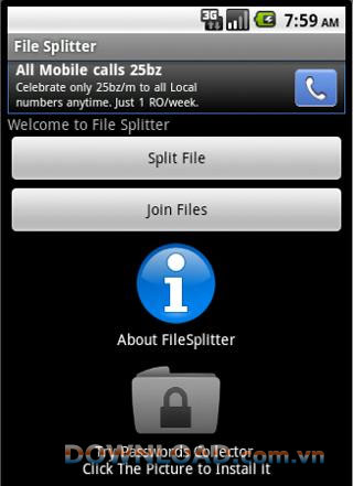 File Splitter For Android