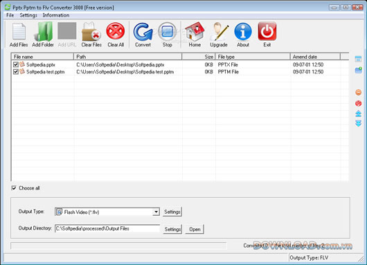 Pptx Pptm to Flv Converter 3000