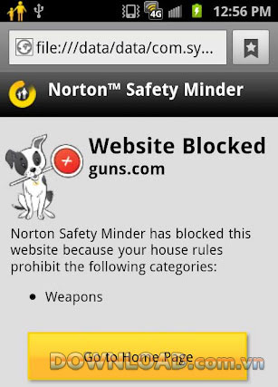 Norton Safety Minder For  Android