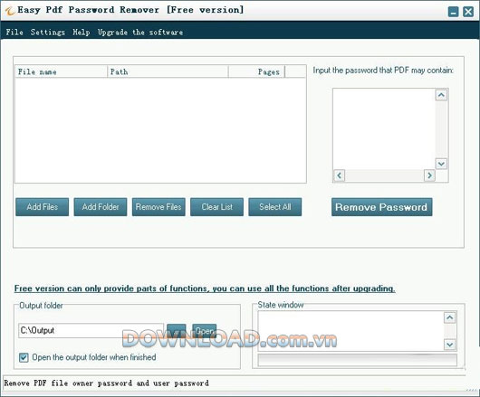 Easy Pdf Password Remover