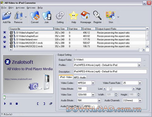 All Video to iPod Converter