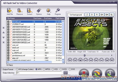 All Flash SWF to Video Converter