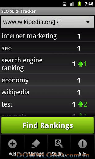 SEO SERP Tracker For Android