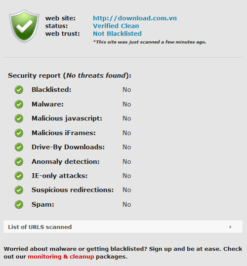 SucuriSite Check