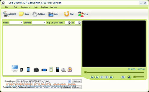 Leo DVD to 3GP Converter