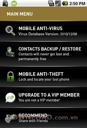 MYAndroid Protection Antivirus For Android