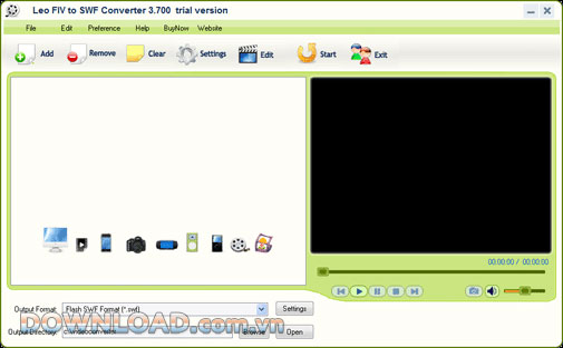 Leo FLV to SWF Converter
