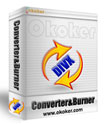 Okoker AVI/DIVX/MPEG/RMVB/WMV to DVD VCD Converter&Burner