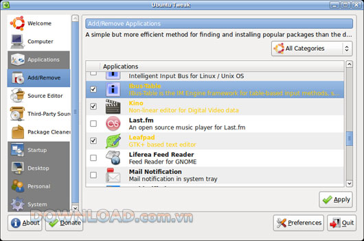 Ubuntu Tweak
