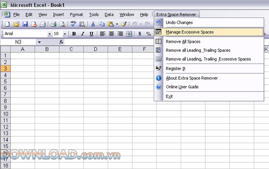 TechnoCom Excel Space Remover