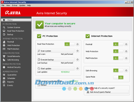 Avira Internet Security 