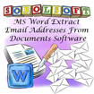 MS Word Extract Email Addresses From Documents Software