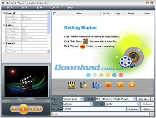 iMacsoft Video to Audio Converter
