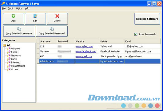 Ultimate Password Saver