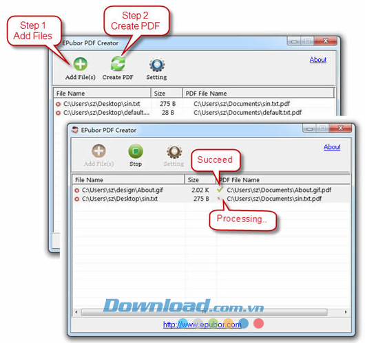 Epubor PDF Creator