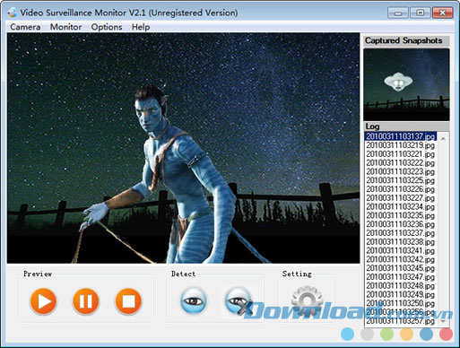 Webcam Surveillance Monitor Pro