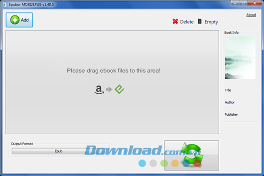 Epubor Mobi to ePub Converter