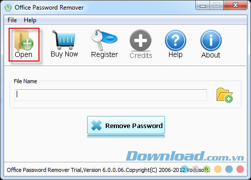 Vodusoft Office Password Remover 