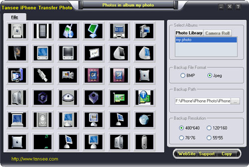 Tansee iPad Transfer Photo