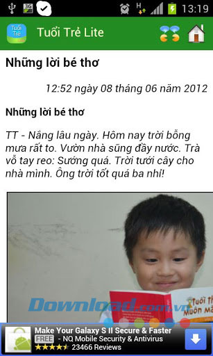 Tuổi trẻ Lite for Android