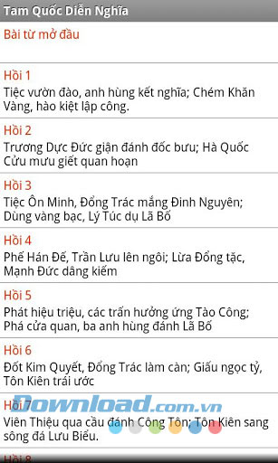 Tam Quốc Diễn Nghĩa for Android