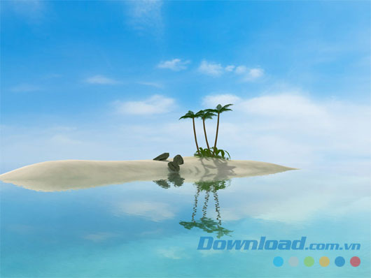 3D Oasis Screensaver