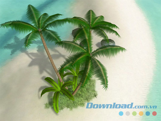 3D Oasis Screensaver