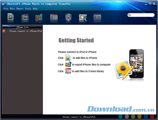 3herosoft iPhone Photo to Computer Transfer