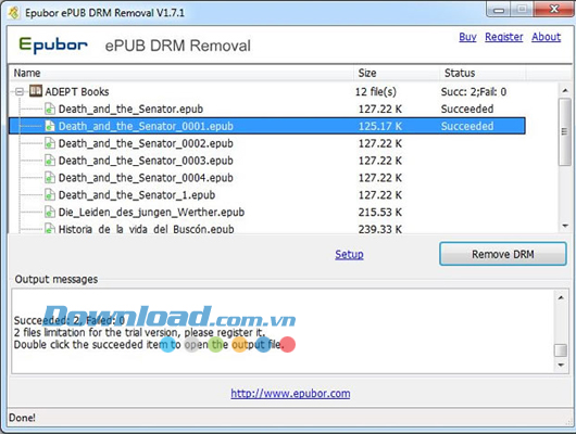 ePUB DRM Removal