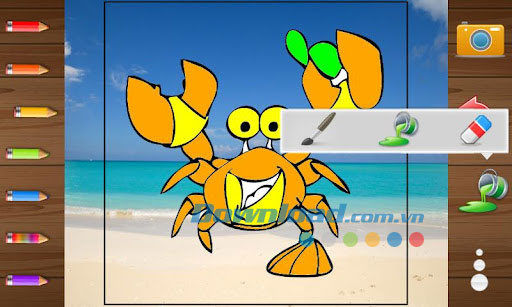 Bé vui vẽ tranh for Android